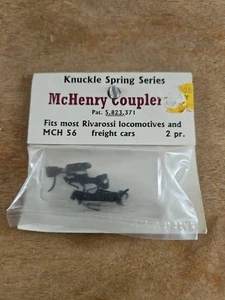 HO KNUCKLE COUPLERS #56 PACKAGE OF 4 MCHENRY COUPLERS MCH 56 New - Picture 1 of 2
