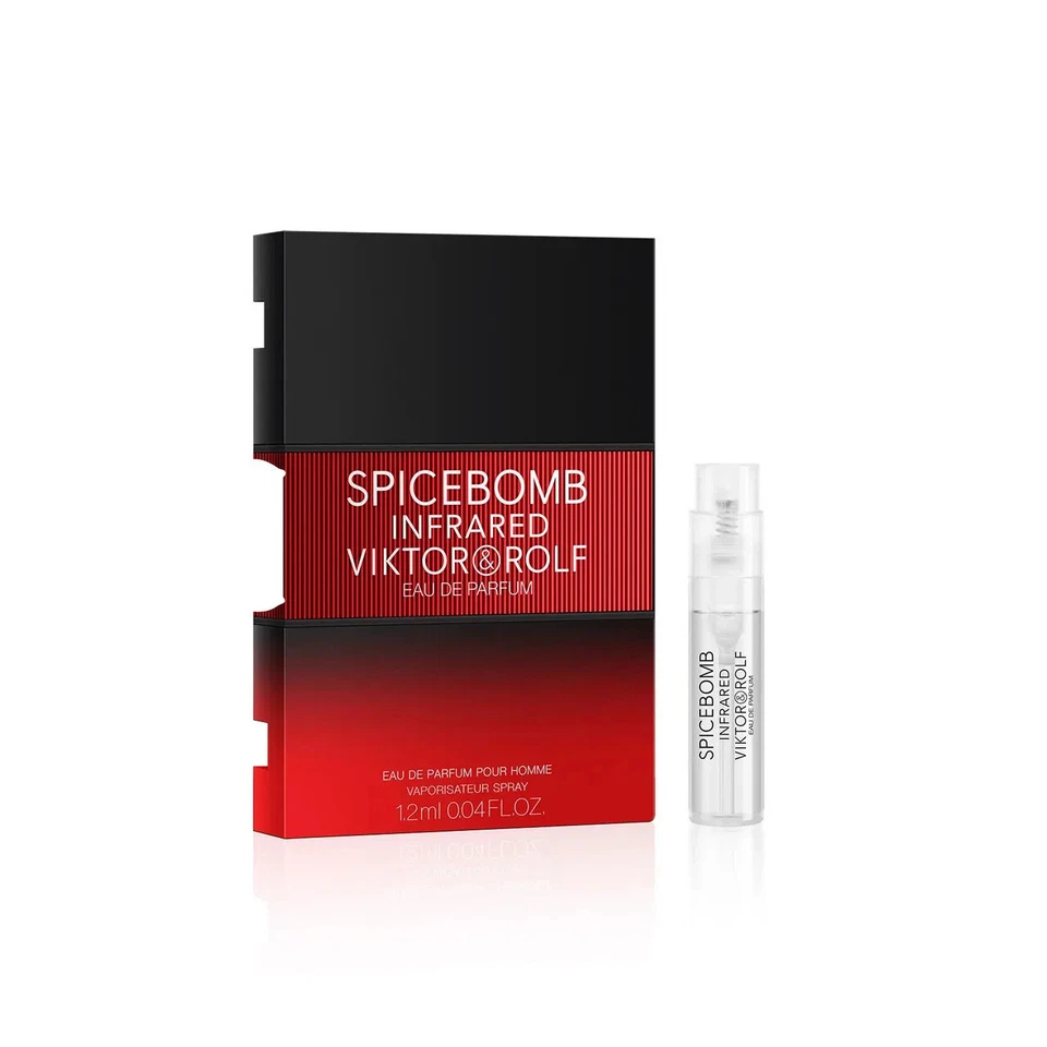 SPICEBOMB INFRARROJO V&R 0.04 EAU DE PARFUM SPRAY VIAL PARA HOMBRE Foto 1 de 1