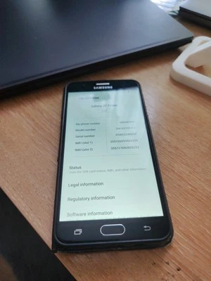 Samsung Galaxy J7 Prime 32GB SM-G610F Black Android 8 Unlocked - Image 1 of 4