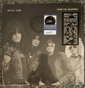 Motley Crue: From The Beginning - 2LP Black Marble Vinyl - New & Sealed - Picture 1 of 4