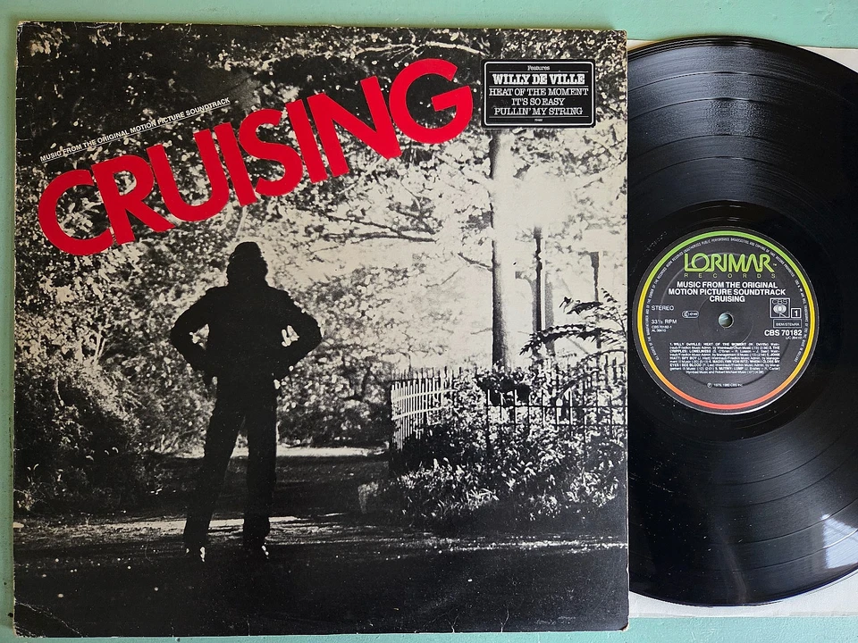 Cruising - Soundtrack LP NL 1980 Willie De Ville Zustand: VG+/VG+ - Bild 1 von 4