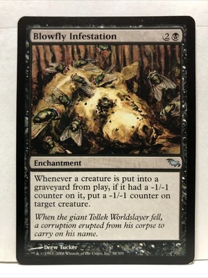 MTG Blowfly Infestation Magic: The Gathering Shadowmoor #58 - Image 1 of 2