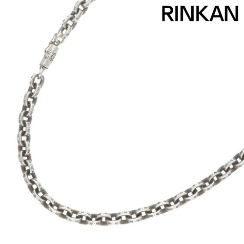 CHROME HEARTS Collana uomo argento 24 24 pollici cuori cromati CATENA CARTA usata 53d5b93fcde4fee05