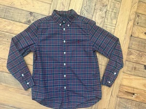 Boy's Sz: L, Long Sleeve Plaid Button Down Shirt by Ralph Lauren - Picture 1 of 4