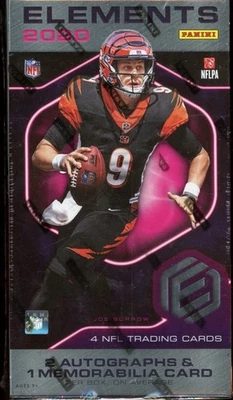2020 PANINI ELEMENTS HOBBY SEALED FOOTBALL BOX 4 CARDS PER BOX - Image 1 of 2