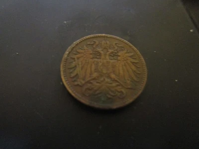 A 1897 AUSTRIA 2 HELLER - Image 1 of 2