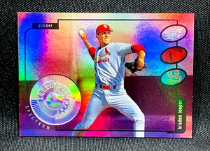 1998 Upper Deck SPx Finite Spectrum - BRADEN LOOPER #208 - YOUTH MOVEMENT /1250 - Picture 1 of 2