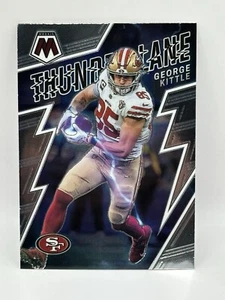 2022 Panini Mosaic - Thunder Lane #TL-13 George Kittle SF - Picture 1 of 2