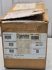 Chromalox MT-110A Immersion Heater Heat Exchange 120V 1PH 1000W NEW IN BOX l15 - Picture 1 of 3