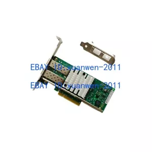 DELL X520-DA2 Intel 82599ES 2-port 10Gb SFP+ Network Adapter 0942V6 0XYT17 - Picture 1 of 3