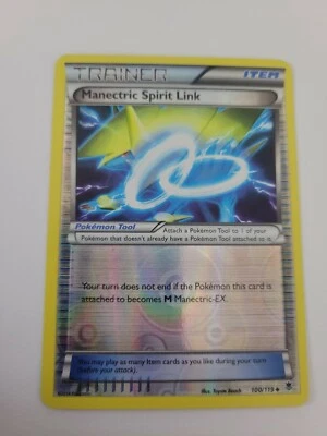 Pokémon TCG Manectric Spirit Link Phantom Forces 100/119 Reverse Holo Uncommon - Image 1 of 4