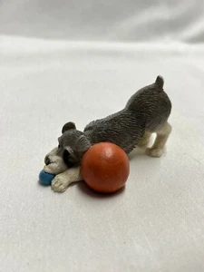 Statuina cucciolo Schnauzer Living Stone - 2" - Foto 1 di 3