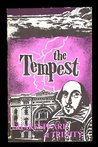Trinity Square Repertory Co. Providence, RI 1983 The Tempest - Imagen 1 de 2