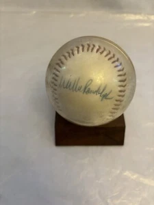 Willie Randolph signierter American League Baseball New York Yankees - Bild 1 von 3