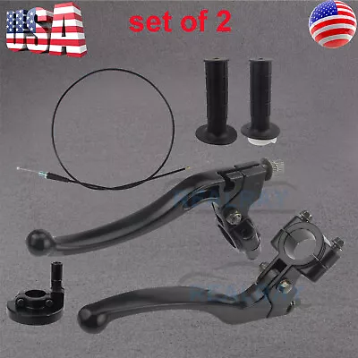 Handlebar Clutch Brake Levers for Honda XR200 XR70R XR75 XR80 XR80R - Image 1 of 4