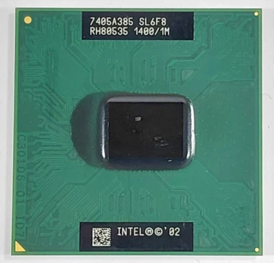 Intel Pentium M SL6F8  1.4GHZ 1MB 400MHZ CPU - Image 1 of 2