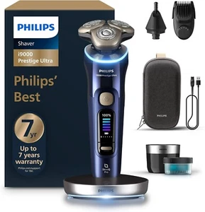Philips Shaver i9000 Prestige Ultra Wet & Dry Electric Shaver Model XP9401/38 - Picture 1 of 6