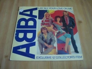 ABBA - LAY ALL YOUR LOVE ON ME (EPIC 12") - Imagen 1 de 3