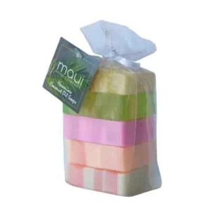 Maui Soap Co Tropical Mini Set de Regalo para Invitados Jabón de Barra con Kukui y Aceite de Coco - Imagen 1 de 2