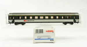 MARKLIN HO SCALE 4215 SBB 1ST CLASS PASSENGER CAR #73 080-9 -D - Picture 1 of 9