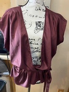 Sexy Bluse NY & CO GRÖSSE XL NEU MIT ETIKETT BURGUNDERFARBEN - Bild 1 von 5