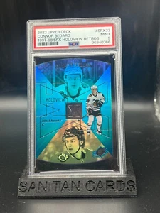 2023 Upper Deck Connor Bedard 1997-98 SPX Holoview Retro #SPX33 PSA 9 - Picture 1 of 4
