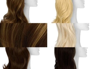 Locks & Mane Demi Wig W/ Accessory Headband Choose Your Color - Picture 1 of 23