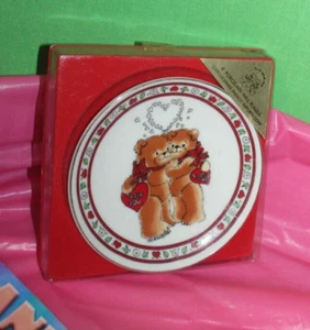 Enesco I Love To You Mini Porcelain Wall Plate 1980 Lucy And Me - Picture 1 of 3