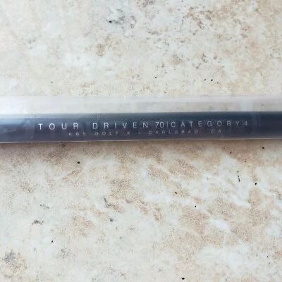 New $400 KBS TD Ltd. Ed. 70 CAT4 X Flex Driver/Fairway TM Qi10/Qi35 +/- 1.5 TP - Image 1 of 4