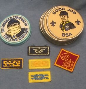 SEVERAL CUB SCOUT PATCHES