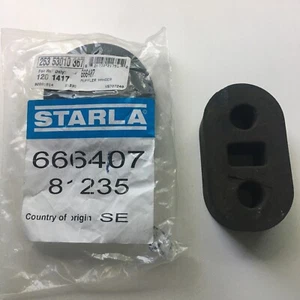 666407 NEW Exhaust Hanger Front for Volvo 240 244 245 242 264 262 + USED Rear - Picture 1 of 8