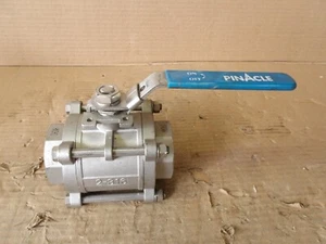 PINACLE 2" S/S VÁLVULA BOLA, #812125G NUEVO - Imagen 1 de 7
