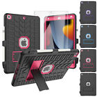 Case for iPad 10.2 inch 2021 iPad 9th Generation Cover with Screen Protector
