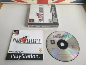 FINAL FANTASY VI (6). PS1 Game. Complete (PlayStation One, PAL) - Picture 1 of 9