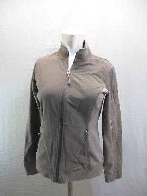 Merrell Size M Womens Brown Stand Collar Long Sleeve Aeroblock Jacket 5BL-128 - Image 1 of 4