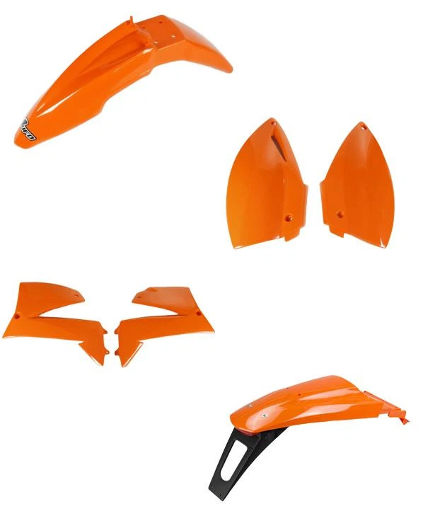 Verkleidungssatz Plastiksatz plastic kit passt an Ktm Lc4 625 660 03-06 620 o-sw - Bild 1 von 4