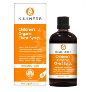 Jarabe de pecho orgánico para niños Kiwiherb 100 ml - Imagen 1 de 1