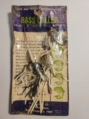Vintage "The Bass Caller" New Old-Stock Spinnerbait (#73) - Image 1 of 4