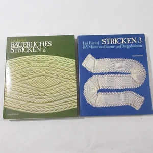 Stricken 2 & 3 Lace Making Peasant Knitting Pattern German Language Lisl Fanderl - Bild 1 von 16
