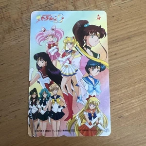 Sailor Moon Karte 50 Grad gebraucht - Bild 1 von 2