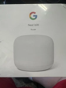 Google Nest Wifi - Home Wi-Fi System - Wi-Fi Extender - Mesh Router SEALED - Picture 1 of 1