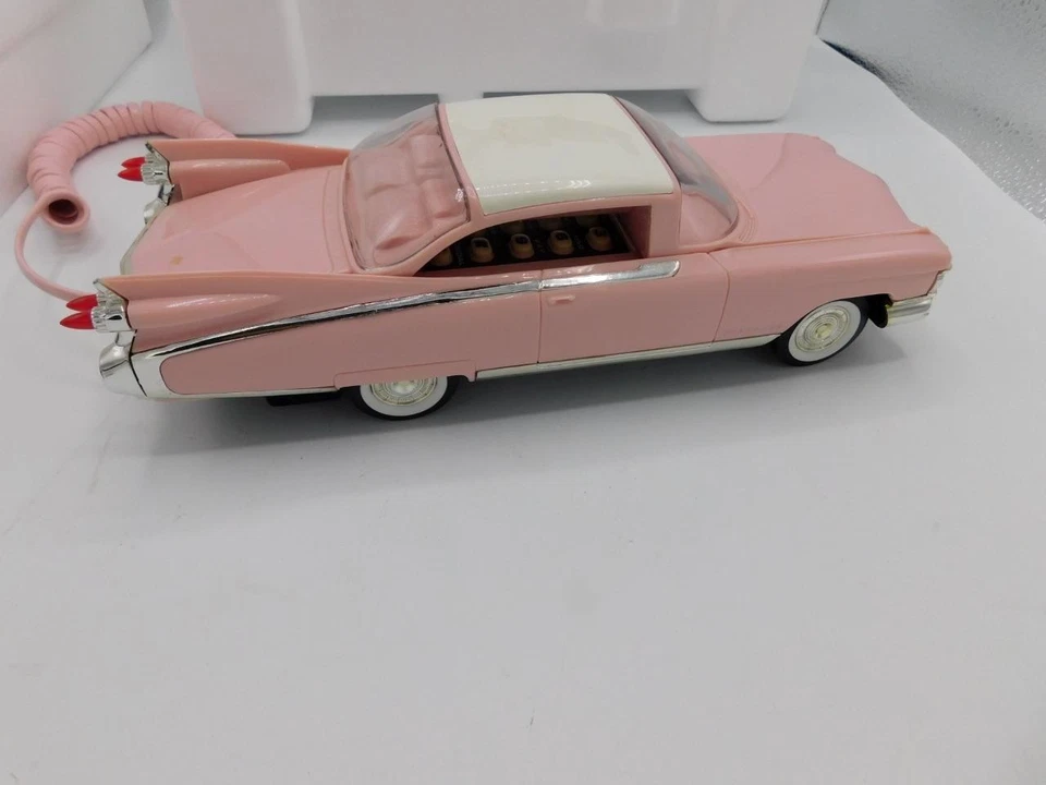 Mary Kay 1959 Pink Cadillac Phone Telemania NICE Works Lights Up - Image 1 of 1