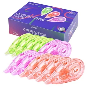 White Correction Tape, Easy To Use Applicator for Instant Corrections Wrong W... - Picture 1 of 7