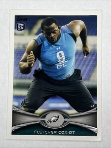 2012 Topps #79 Fletcher Cox Rookie RC Philadelphia Eagles - Foto 1 di 2