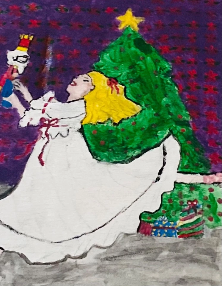 Pinturas acrílicas em tela pintadas à mão U. Q - Imagem 1 de 1