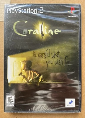 Coraline PS2 PlayStation 2 New Sealed Tim Burton - Image 1 of 4
