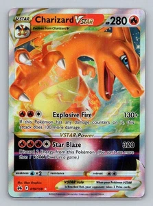 Charizard VSTAR 019/159 Ultra Rare Crown Zenith NM Pokemon - Picture 1 of 2