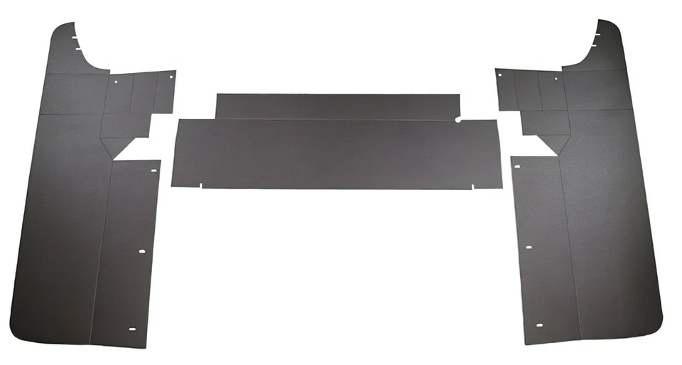Trunk Side Panel Board for 1961 Ford Starliner Rear Black - Image 1 of 4