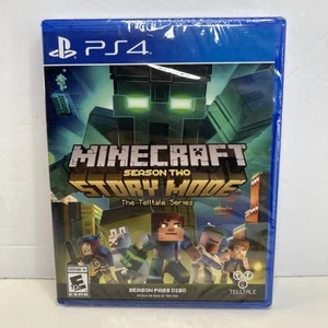 Minecraft: Story Mode - Season Two Season Pass Disc PS4 Factory Sealed - Picture 1 of 4