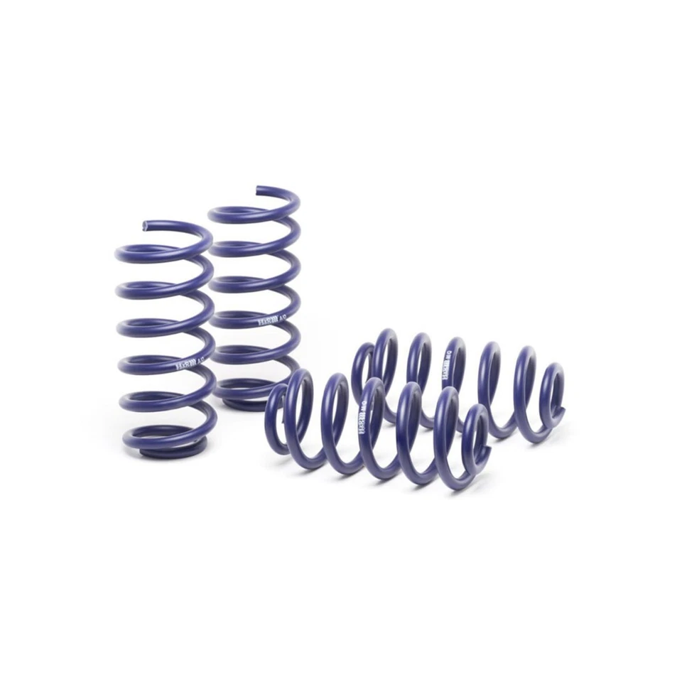 Conjunto de 4 molas rebaixadoras 50357 H&R sedã dianteiro e traseiro para Audi A4 Quattro S4 18 - Imagem 1 de 1
